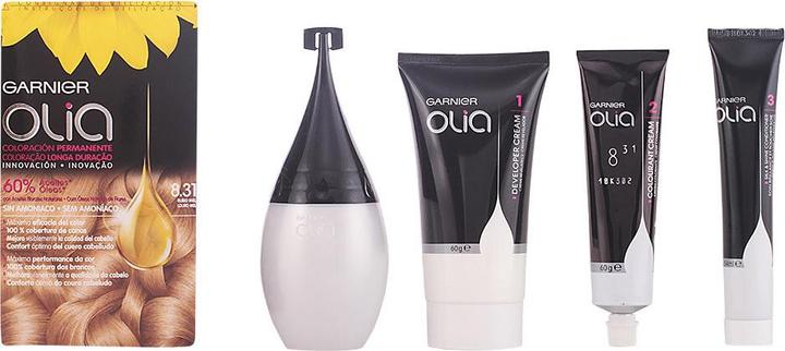 Image du produit Garnier OLIA Coloración Permanente #8,31 Rubio Miel 4 pz (8,31 Honey Blonde)