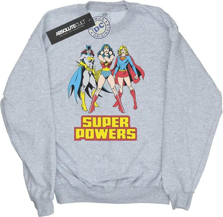 Image du produit - Sweat WONDER WOMAN SUPER POWER GROUP - Fille (152, 158)