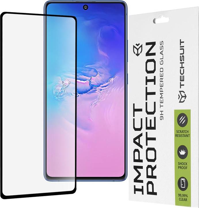 Produktbild Techsuit - 111D Full Cover / Full Glue Glass - Samsung Galaxy S10 Lite - Black (1 Stück, Samsung Galaxy S10 Lite)
