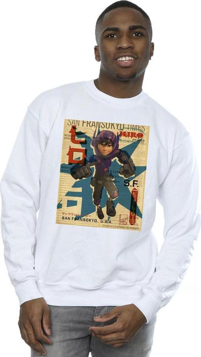 Produktbild Disney Big Hero 6 Baymax Hiro Newspaper Sweatshirt (M)