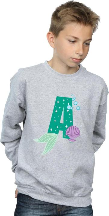Produktbild Disney Alphabet A Is For Ariel Sweatshirt Jungen (140, 146)