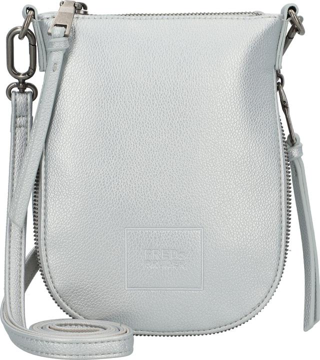 Immagine prodotto FredsBruder Bestie Mini Bag Borsa a tracolla in pelle da 15,5 cm con piega ad espansione