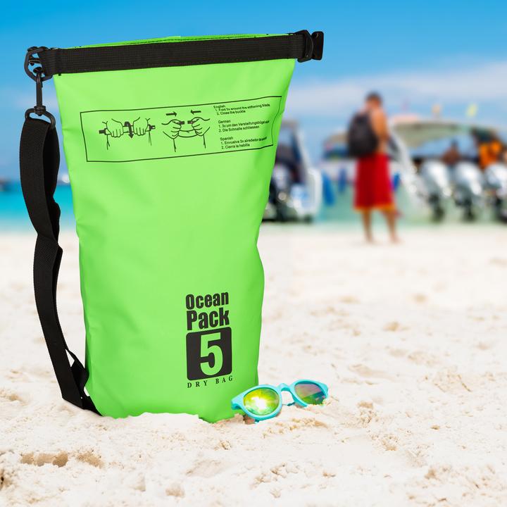 Immagine prodotto Relaxdays Zaino impermeabile ocean pack 5L (5 l)