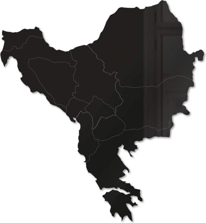 Produktbild Trenddeko Karte Balkan Südosteuropa (62 x 68 cm)