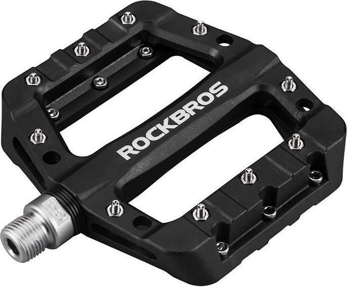 Rockbros 2017-12CBK Nylon Bicycle Pedal Set - Black