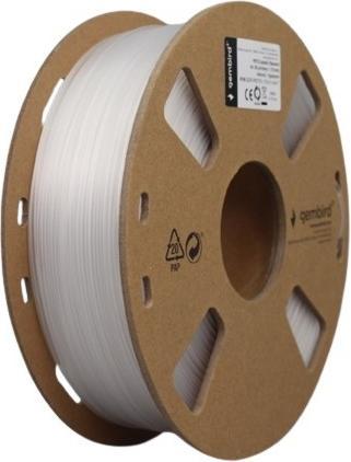 Actual product image Gembird Filament cassette PETG neutral narrow coil (PETG, 1.75 mm, 1000 g, Transparent)