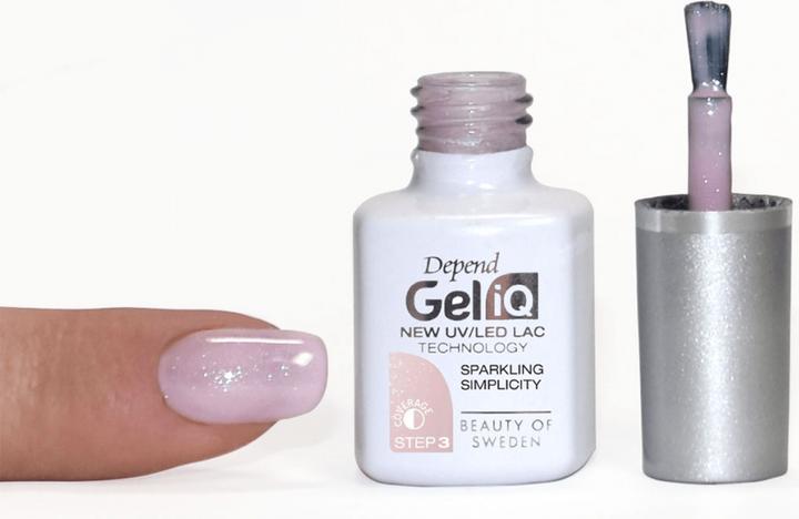 Produktbild Depend Gel iQ Sparkling Simplicity 5 ml (Sparkling Simplicity, Gel-Effekt Nagellack)