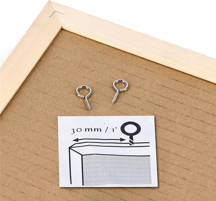 Actual product image Zeller Present Chalkboard/magnetic board, metal/pine (Combination board, 40 x 30 cm)