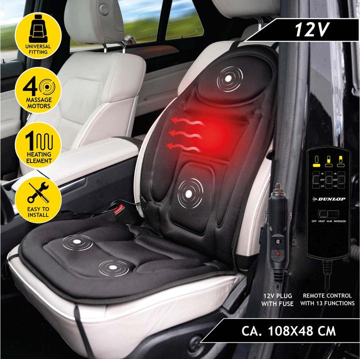 Actual product image Dunlop Car massage seat