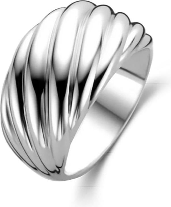 Image du produit Ti Sento Milano Bague avec lignes 12238SI (56, Argent 925)