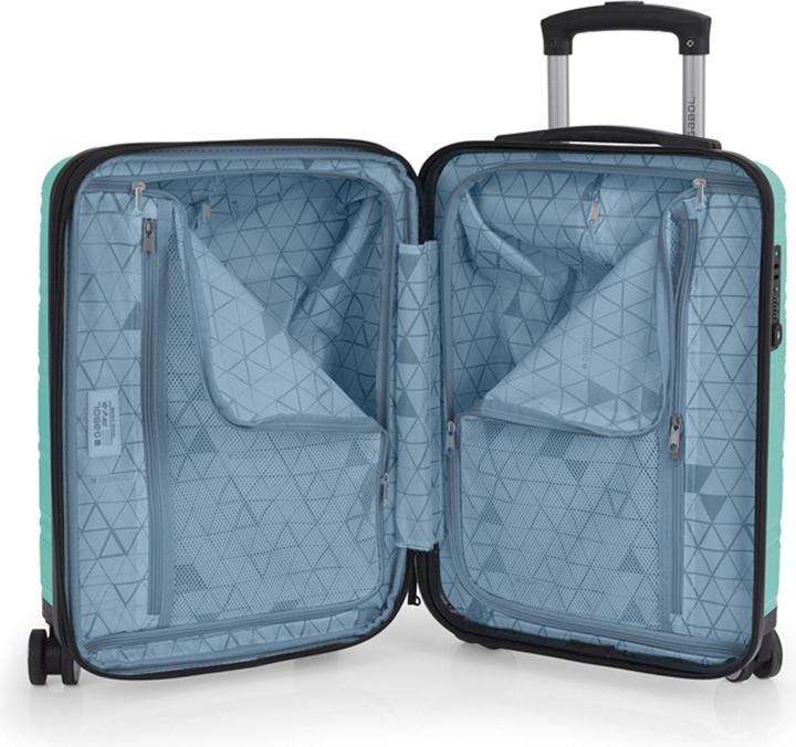 Image du produit Gabol Uyiko 4 roues trolley cabine 54 cm avec soufflet d'extension (38 l, Bagage à main (jusqu'à 50l))