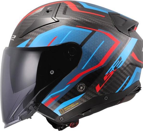 Actual product image LS2 OF603 INFINTY II CARBON URUS Jethelm (XL)