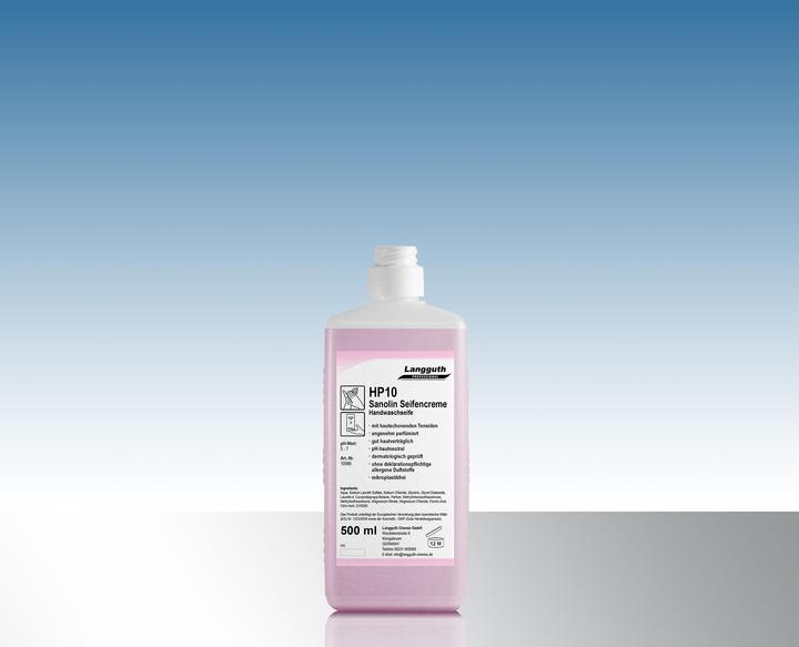 Image du produit Langguth Savon liquide rouge LCEuro (Savon liquide, 500 ml)