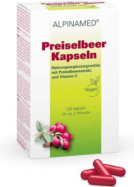 Produktbild Alpinamed Preiselbeer Kapseln (1 Stück, Kapseln, 120 g)