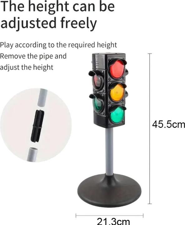 Produktbild The Toy Company Verkehrsampel für Kinder, Ampelmodell, Ampelspielzeug