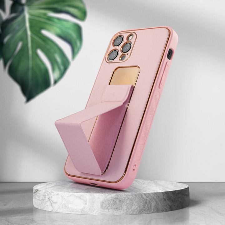Produktbild Cabana Hülle iPhone 13 Pro - Hardcase Schutzhülle Luxury Rosa No.11 Made in Europe Handmade (Apple iPhone 13 Pro)