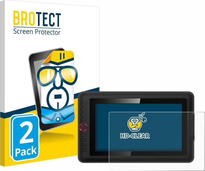 Actual product image BROTECT Screen Protector Clear (2 Piece, Artist 12 Pro)