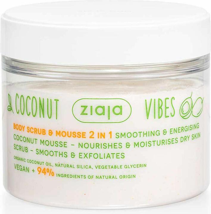 Actual product image Coconut and Orange Vibes Body Scrub Mousse 270ml (270 ml)