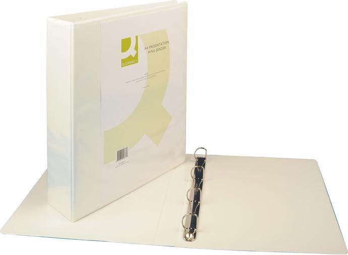 Image du produit Q-Connect Reliure à anneaux de présentation avec pochette (A4, 51 mm, 1 pièce(s))