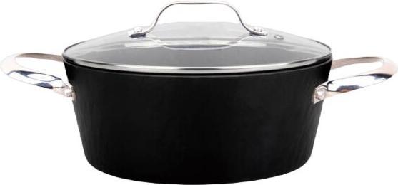 Maestro Garnek z pokrywką 24cm Rock Stone MR-4424 (24 cm, Ensemble de casseroles et de poêles de cuisson, Aluminium)