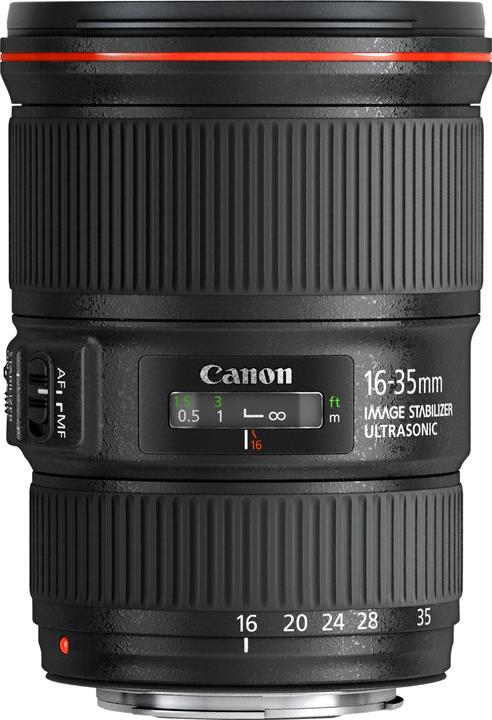 Immagine prodotto Canon EF 16-35mm / 4.0 L IS USM (EU) (Canon EF, APS-C / DX)