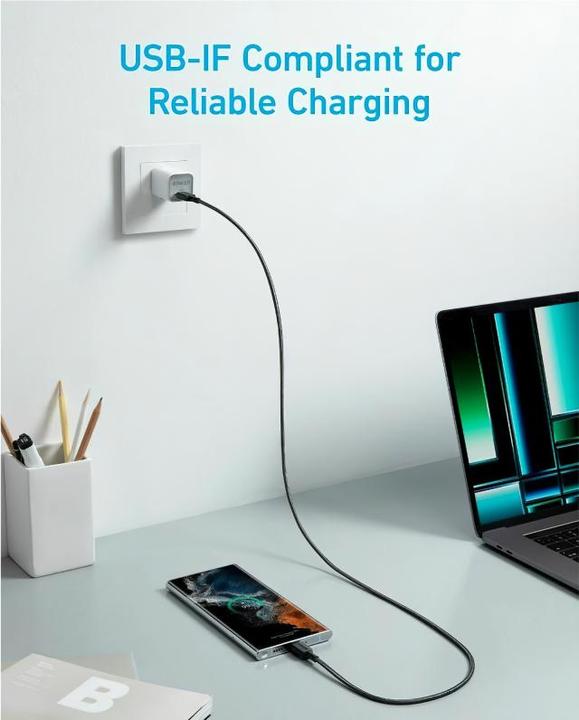 Immagine prodotto Anker Cavo 322 USB-C do USB-C 0,9 m (0.90 m, USB 3.2 Gen 2)