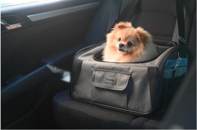 Produktbild Kerbl Autositztasche Vacation (Hund, Waschbar, Komplett zu öffnen, Reflektoren, Abschliessbar, Atmungsaktiv, Waschmaschinenfest)