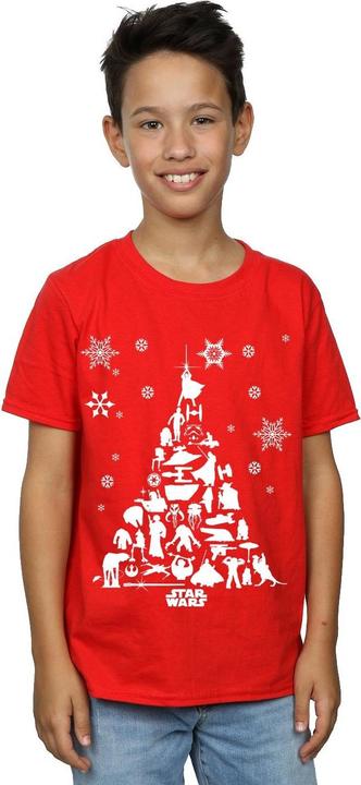 Immagine prodotto Star Wars Christmas Tree Maglietta Ragazzi (152, 158)