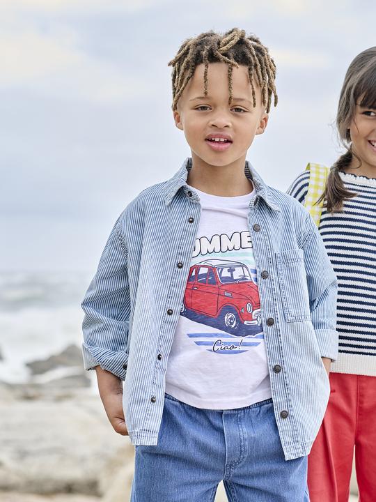 Image du produit Vertbaudet Kinder T-Shirt mit Reliefprint (92)