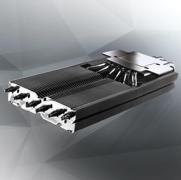 Actual product image Raijintek Morpheus 8069 Heatpipe VGA Cooler - black