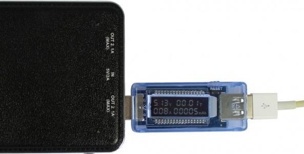 Image du produit Allnet Alimentateur/Voltmètre USB OLED ALL-USB-PM2