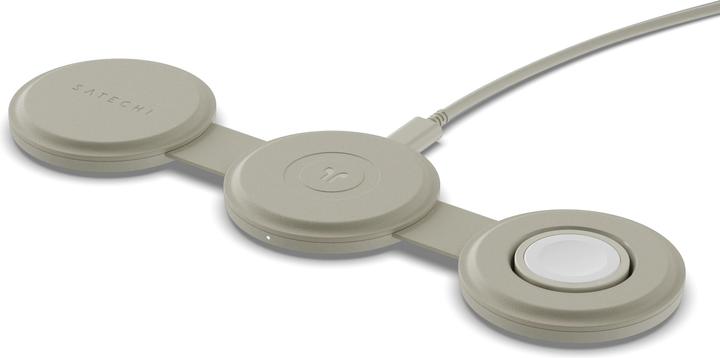 Immagine prodotto Satechi Caricabatterie wireless OntheGo 3-in-1 con Qi2 (15 W)
