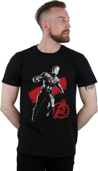 Immagine prodotto Avengers Endgame Mono Captain America Maglietta Uomo (L)