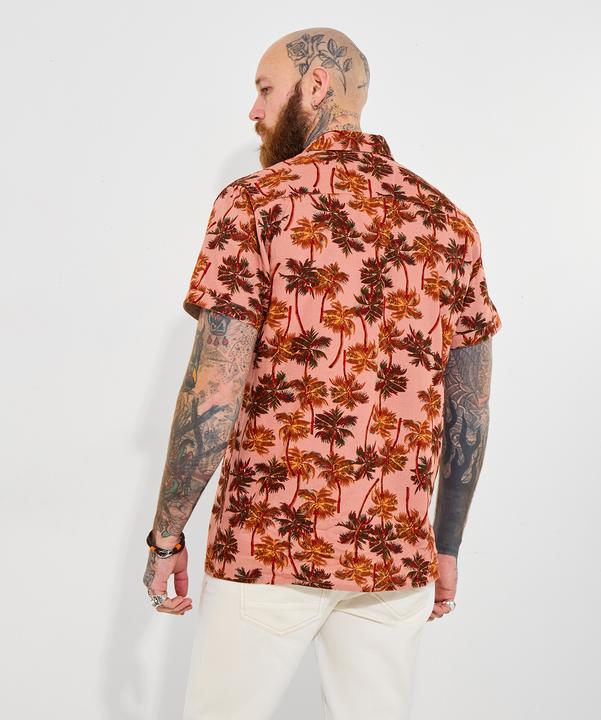 Produktbild Joe Browns Palm Tree Print Short Sleeve Shirt (L)