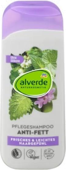 Immagine prodotto dm alverde Shampoo Antigrasso Ortica Biologica, Melissa Biologica (200 ml, Shampoo liquido)