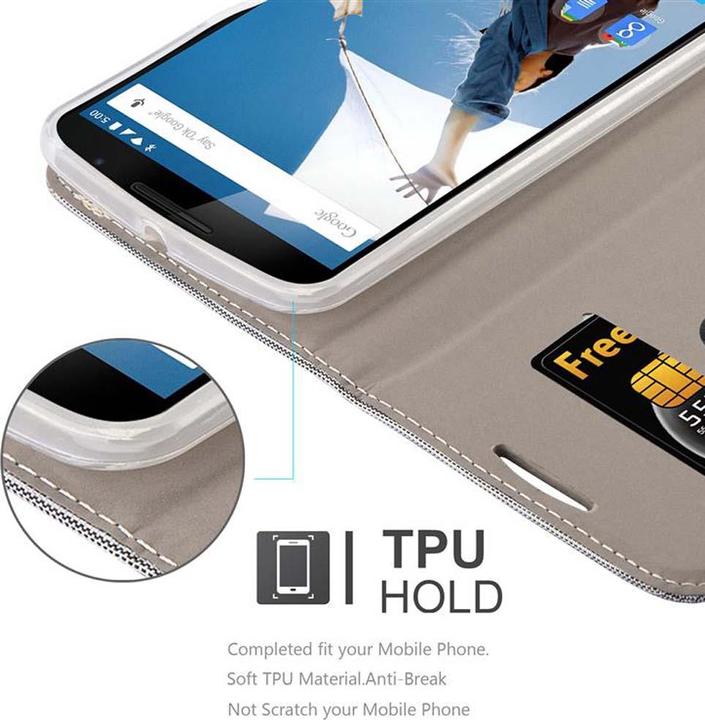 Produktbild Cadorabo Jeans Optik (Motorola Nexus 6)