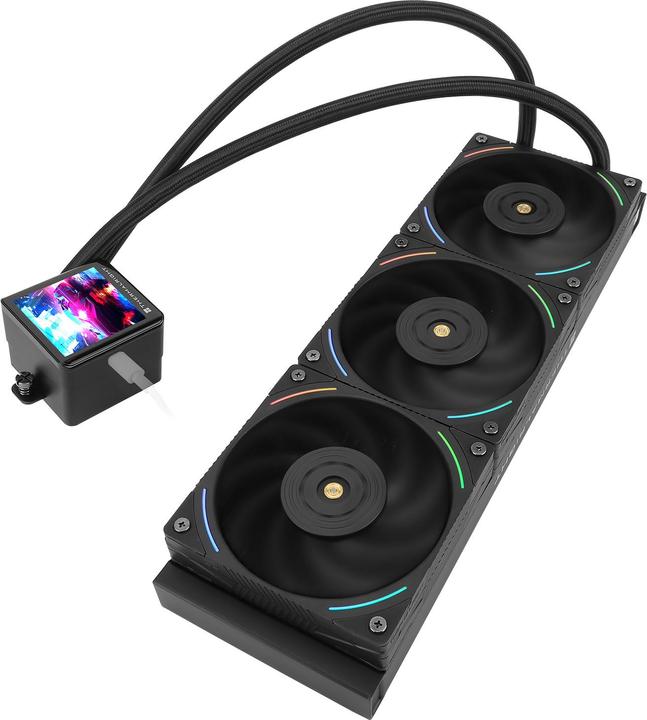 Immagine prodotto Thermalright Frozen Vision 360 Black - Raffreddamento ad acqua della CPU - Max 27 dBA