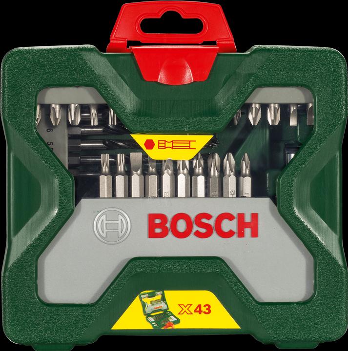 Immagine prodotto Bosch Zubehör Set di punte esagonali X-Line 43 pezzi (2 mm, 3 mm, 4 mm, 5 mm, 5,5 mm, 6 mm, 7 mm, 8 mm)