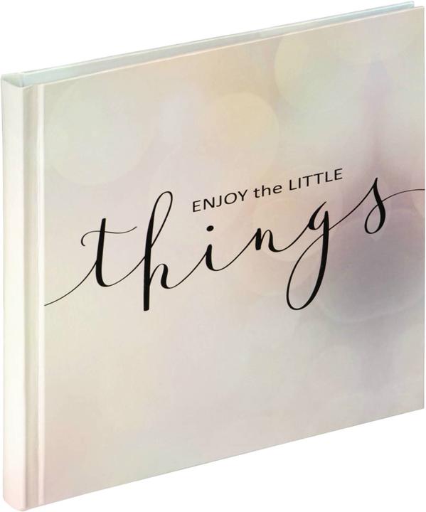 Produktbild Hama Letterings Enjoy 18x18 30 weisse Seiten Buchalbum (10 x 15 cm)