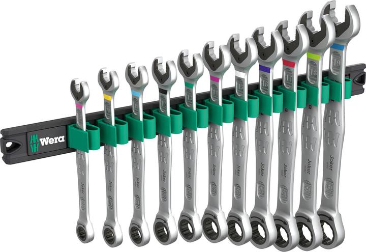 Immagine prodotto Wera 9630 Magnetic rail 6000 Joker 1 (13 mm, 14 mm, 16 mm, 17 mm, 15 mm, 12 mm, 19 mm, 18 mm, 10 mm, 11 mm)