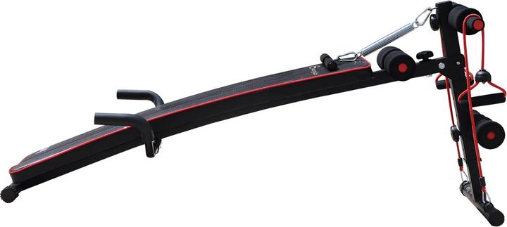 Produktbild Homcom Sit Up Bank Bauchtrainer, verstellbar, 137,5x55,5x50-68cm 120 kg Belastbarkeit