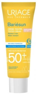 Uriage Tónovaný pleťový krém na opalovánà SPF 50+ Bariesun Fair Tint (Tinted Cream) 50 ml (Sonnencreme, SPF 50+, 50 ml)