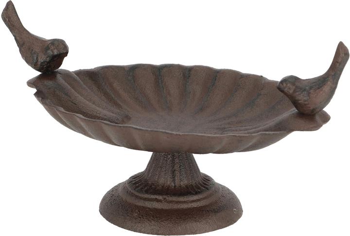 Actual product image Esschert Design Birdbath Foot Cast Iron 2 Birds