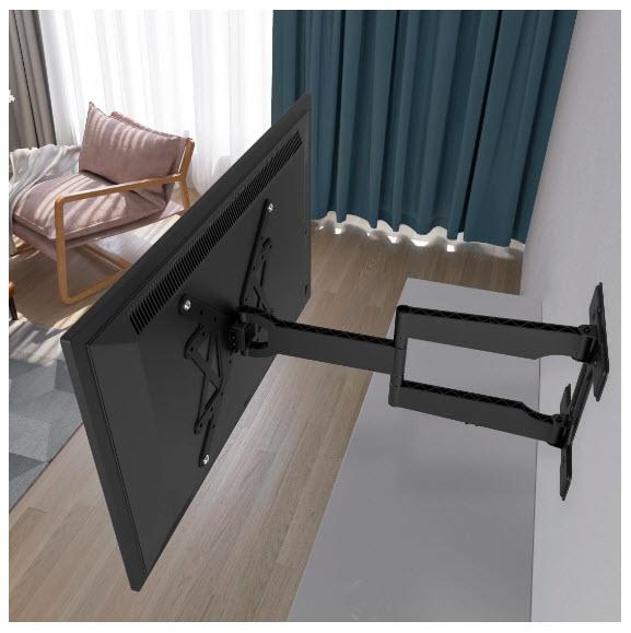 Produktbild Hama TV-Wandhalterung FULLMOTION, 400x400, 165 cm (65"), extra langer Arm, slim (Wand, 65", 50 kg)