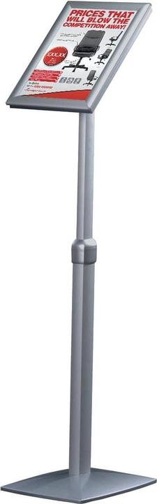 Produktbild Franken Infoständer "Universal", DIN A3, Höhe: 910-1.310 mm Aluminium-Klapprahmenprofil mit Kunststoffecken (A3)