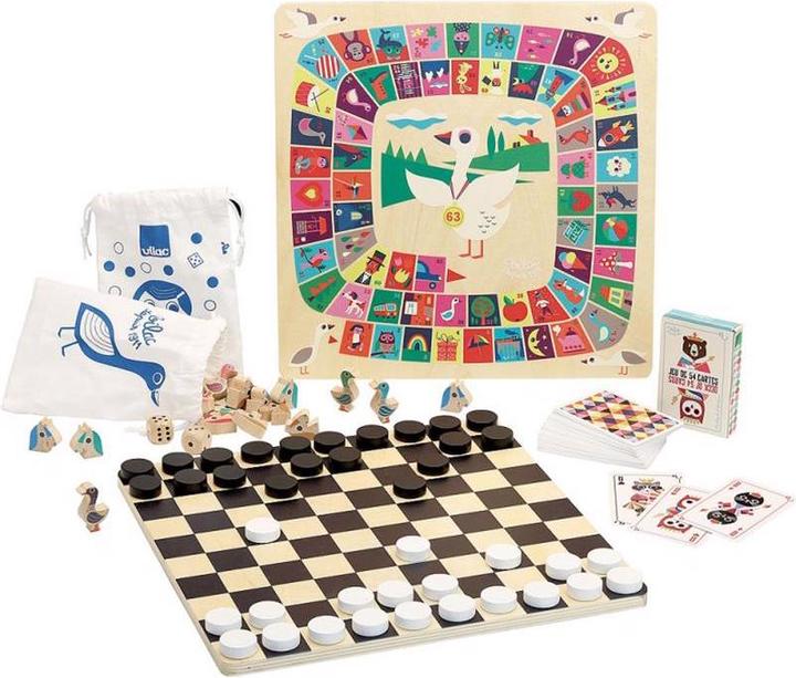Vilac Big game box (German, English, Italian, French)