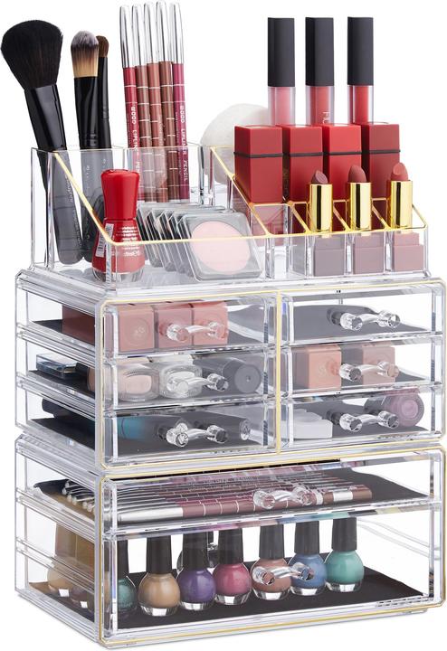 Actual product image Relaxdays Makeup Organizer
