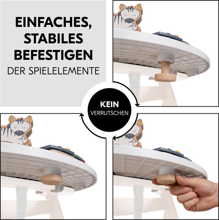 Produktbild Hauck Alpha Play Zebra (Englisch, Deutsch, Französisch, Italienisch, Schweizerdeutsch)