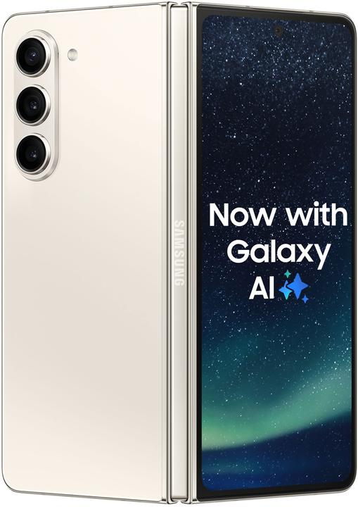 Actual product image Samsung Galaxy Z Fold 5 (512 GB, Cream, 7.60", SIM + eSIM, 50 Mpx, 5G)
