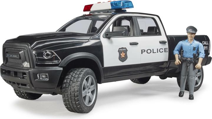 Actual product image Bruder Police Pickup with policeman